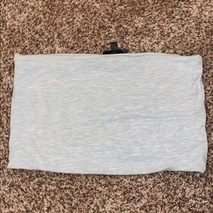 Topshop grey tube top!